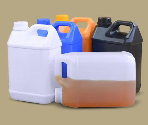 Hình vuông hoặc hình tròn 25 lít nhựa Jerry Can Công nghiệp hóa chất Thùng xếp nhựa