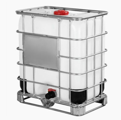 500L dọc tổng hợp bình chứa hàng hóa lớn trung bình khung pallet thép đầy đủ