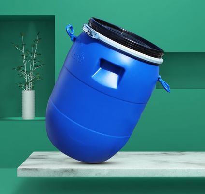 Mở Top hóa chất thùng 60L Iron Hoop thùng nhựa nhà máy Spot cung cấp