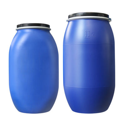 Nhựa HDPE Màu xanh Trống Hóa chất Chống gỉ Mở Vòng khóa trên cùng