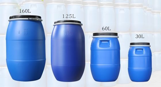 Thùng phuy nhựa HDPE Hình trụ 30L - 160L có vòng sắt