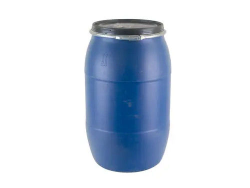 Chất lỏng rắn 120L Thùng nhựa hình trụ màu xanh dung tích 120L