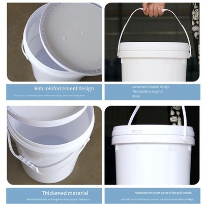 Thùng sơn nhựa nhiều màu Thùng 20L HDPE Sử dụng để lưu trữ