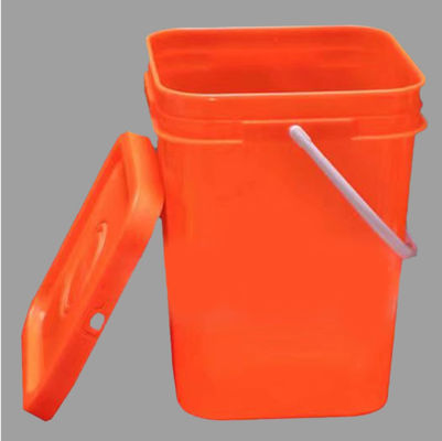 Bình nhựa mật độ cao tùy chỉnh 25L có tay cầm được làm dày theo tiêu chuẩn ISO9001