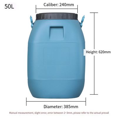 Thùng phuy nhựa HDPE 50 lít tái sử dụng cho ngành hóa chất ISO9001