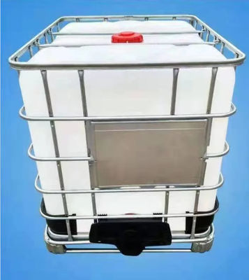 Bể chứa IBC hình vuông 1000 lít Thùng chứa chất lỏng Pallet bằng thép không gỉ