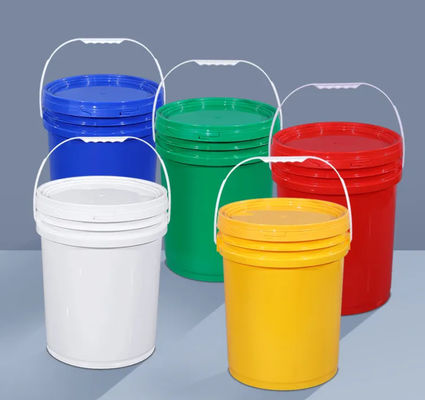 In truyền nhiệt Vòng nhựa PP trong suốt có nắp đậy 20L OEM