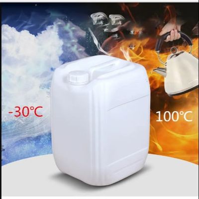 Trắng Tamper Evident Nắp vít Jug Container vuông 25 lít cho thực phẩm lỏng