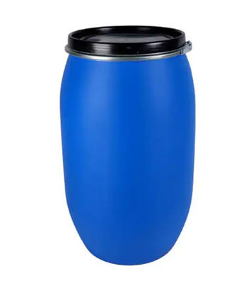 60 Lít HDPE Thùng phuy sắt trống nhựa màu xanh mở hàng đầu