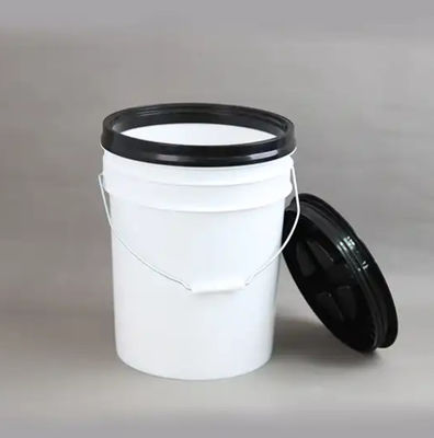 Thùng sơn nhựa 20L dày 1,4mm có vít trên nắp Gamma Seal và tay cầm bằng kim loại
