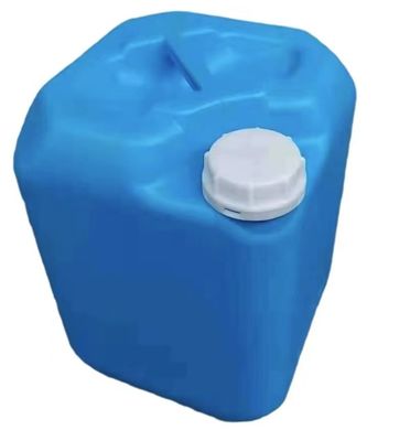 20 lít vuông đóng thùng nhựa HDPE màu xanh nhựa hóa học thùng