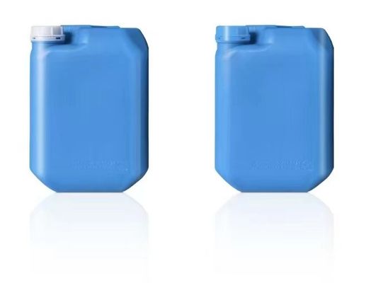 20 lít vuông đóng thùng nhựa HDPE màu xanh nhựa hóa học thùng