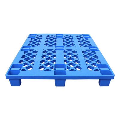 Mạng lưới chín feet xe nâng nhựa pallet màu xanh
