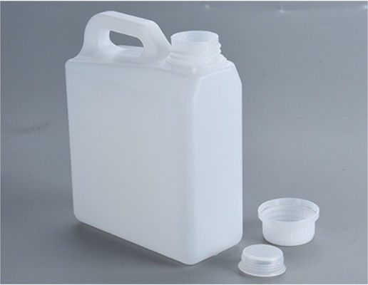 1L rửa chén chất lỏng chai nhựa khử trùng Nước vuông Hộp phẳng HDPE dầu đậu phộng Hóa chất nhựa thùng
