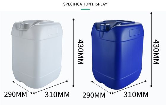 30L mới HDPE nhựa thùng vuông chống ăn mòn, axit và nhiệt độ cao