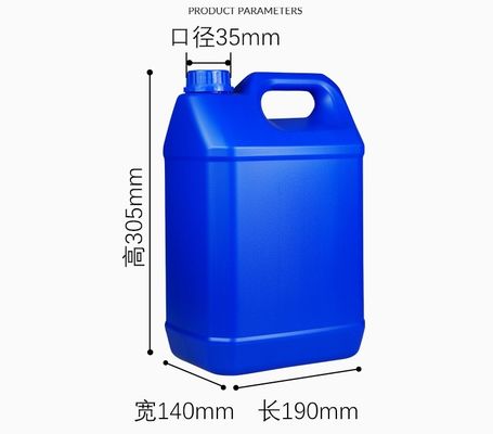 6 lít thùng nhựa thùng hóa học kháng axit và kiềm kín mạnh