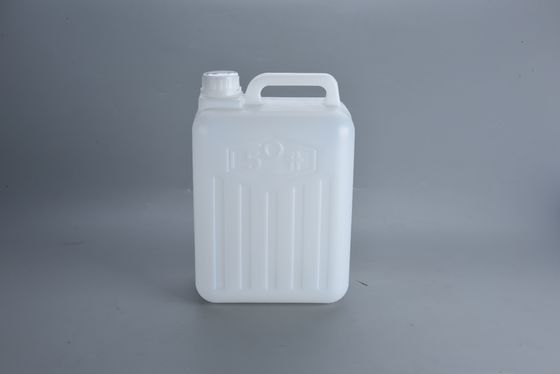 5L Extrusion Blow Molded Plastic Jerry Can Màu trắng và độ dày tường 2mm cho độ bền